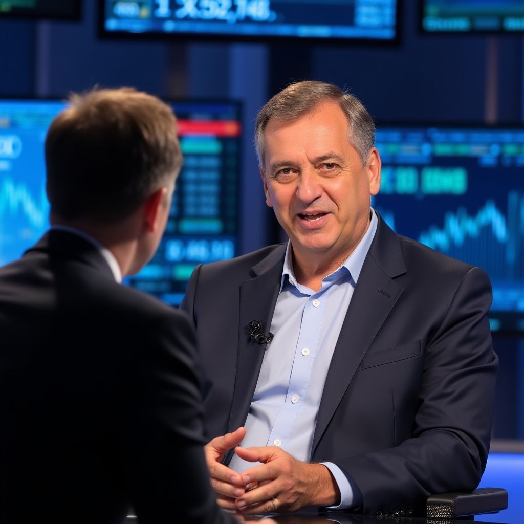 Entrevista en medios financieros